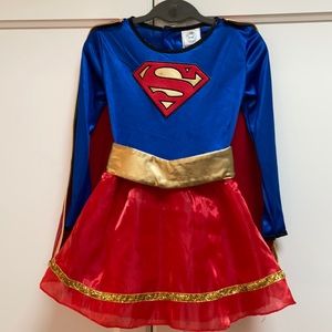 Supergirl DC Comics Halloween Costume child Small 4-6 year old